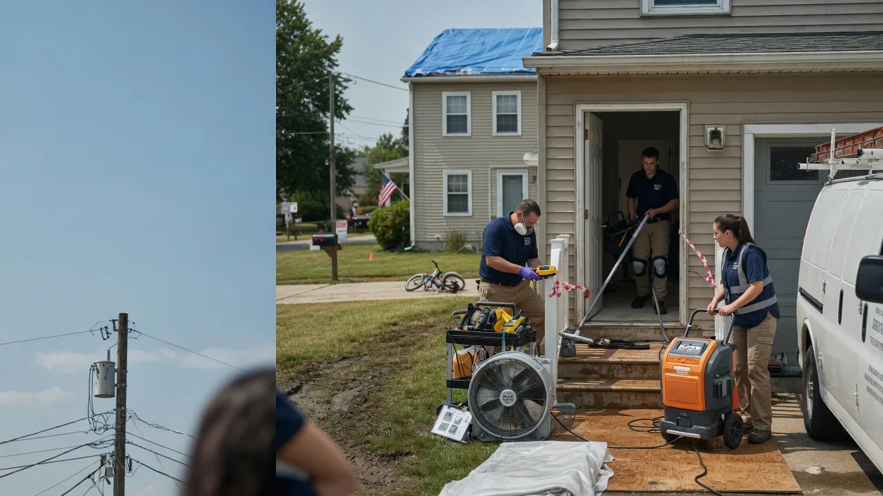 Water Damage Repair in Oquawka, IL near me